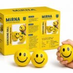 MIRNA Exercising Ball (Smiley Physiotherapy Device)