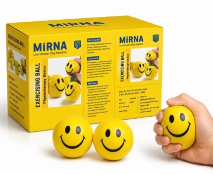 MIRNA Exercising Ball (Smiley Physiotherapy Device)