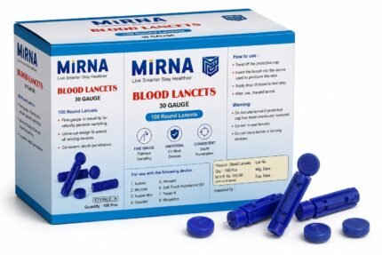 MIRNA Blood Lancets 30 Gauge (100 Pcs)